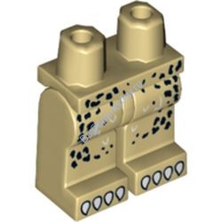 Деталь Лего Ноги С Рисунком Цвет Песочный