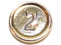 Деталь Лего Монета Тип 3 С 2 Достоинством Цвет Хромированный Золотой