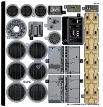 Наклейки К Набору Лего 75257