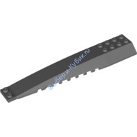 Деталь Лего Клин 16 х 4 Тройной Изогнутый Цвет Темно-Серый