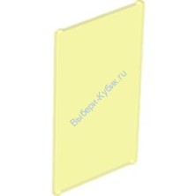 Деталь Лего Стекло Для Окна 1 X 4 X 6 Цвет Прозрачно-Неоново-Зеленый