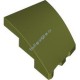 Деталь Лего Клин 3 х 2 Левая Без Штырьков Цвет Оливковый Зеленый