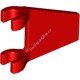 Деталь Лего Флаг 2 х 2 Трапециевидный Цвет Красный