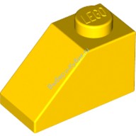 Деталь Лего Скос 45 2 х 1 Цвет Желтый