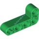 Деталь Лего Техник Бим 2 х 4 L-Формы Толстый Цвет Зеленый