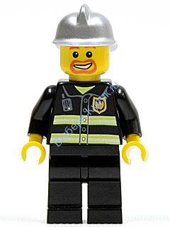 Минифигурка Лего Сити - Пожарный cty0045