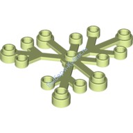 Деталь Лего Листья 6 х 5 Цвет Фисташковый