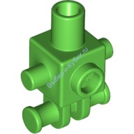 Деталь Лего Торс Механический Цвет Ярко-Зеленый