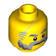 Деталь Лего Голова Минифигурки Цвет Желтый
