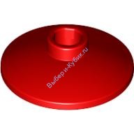 Деталь Лего Тарелка 2 х 2 Перевернутая Цвет Красный