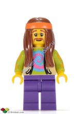 Минифигурка Лего коллекционные (Только минифигурка без подставки и аксессуаров) Хиппи