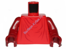 Деталь Лего Торс   Цвет Красный