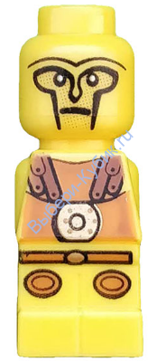 Микрофигурка Лего Минотавр Гладиатор Желтый 85863pb016
