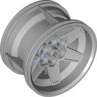 Деталь Лего Диск 56 Мм D х 34 Мм Гоночный 6 Пин Отверстий Цвет Светло-Серый