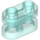 Деталь Лего Кубик Круглый 1 х 2 С Открытым Центром Цвет Прозрачно-Голубой
