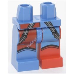 Деталь Лего Ноги С Рисунком Цвет Синий