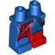 Деталь Лего Ноги С Рисунком Цвет Синий