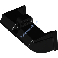 Деталь Лего Техник Ковш Экскаватора-Погрузчика 5 х 7 х 4 1/2 Цвет Черный