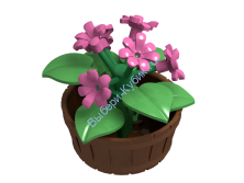 Набор Деталей Лего От Выбери Кубик ЦВЕТОК В ГОРШКЕ 