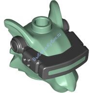 Деталь Лего Голова Инопланетная Крыса Цвет Песочно-Зеленый