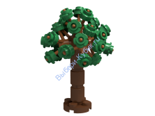 Набор Деталей Лего от Выбери Кубик ДЕРЕВО Зеленый