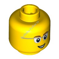 Деталь Лего Голова Минифигурки Цвет Желтый