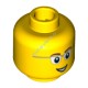 Деталь Лего Голова Минифигурки Цвет Желтый