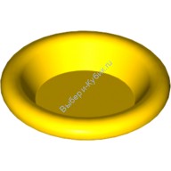 Деталь Лего Блюдо 3 х 3 Цвет Желтый