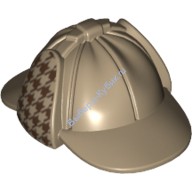 Деталь Лего Шляпа С Рисунком Цвет Темно-Песочный