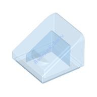 Деталь Лего Скос 1 х 1 х 2/3 Цвет Прозрачно-Умеренно-Голубой