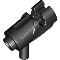 Деталь Лего Мини-Бластер Цвет Черный