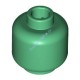 Деталь Лего Голова Минифигурки Цвет Песочно-Зеленый