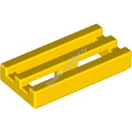 Деталь Лего Плитка Модифицированная 1 х 2 Решетка Цвет Желтый