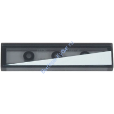 Деталь Лего Плитка 1 х 4 С Рисунком Левая Сторона Цвет Прозрачно-Черный