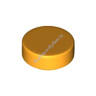 Деталь Лего Плитка Круглая 1 х 1 Цвет Ярко-Светло-Оранжевый