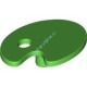 Деталь Лего Лист Кувшинки Цвет Ярко-Зеленый
