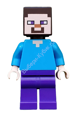 Минифигурка Лего Майнкрафт Стив