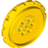 Деталь Лего Техник Звезда Для Гусеницы Очень Большая Цвет Желтый