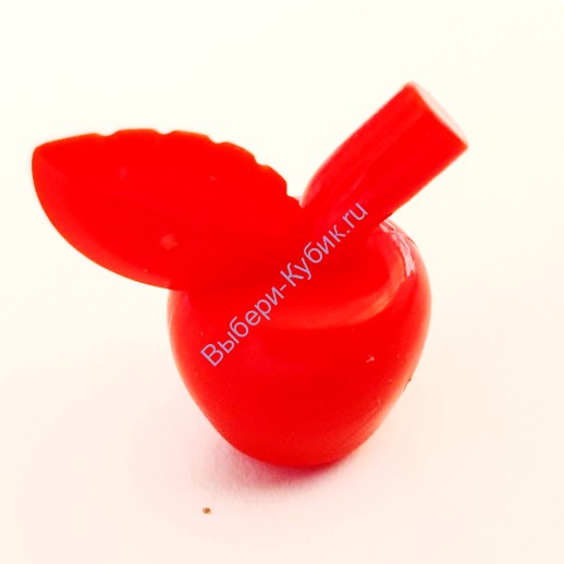 Деталь Аналог Совместимый С Лего Яблоко красное