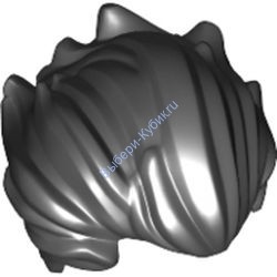 Деталь Лего Парик Цвет Черный