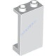 Деталь Лего Панель 1 х 2 х 3 С Боковыми Усилителями - Полые Штырьки Цвет Белый