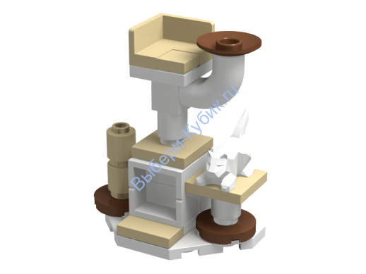 Набор Деталей Лего От Выбери Кубик КОШКИН ДОМ 