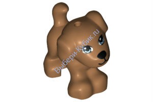 Деталь Лего Собака Цвет Карамельный