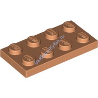 Деталь Лего Пластина 2 х 4 Цвет Телесный