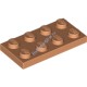 Деталь Лего Пластина 2 х 4 Цвет Телесный