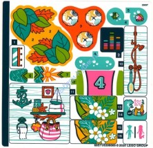 Наклейки К Набору Лего Френдс 41428 - (68571/6306666)