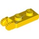 Деталь Лего Петля Пластина 1 х 2 C 2 Пальцами Цвет Желтый