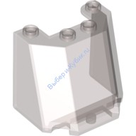 Деталь Лего Лобовое Стекло 3 х 4 х 3 Цвет Прозрачно-Коричневый