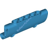 Деталь Лего Техник Панель Изогнутая 7 х 3 С 2 Отверстиями Цвет Темно-Лазурный