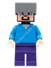 Минифигурка Лего Майнкрафт Стив